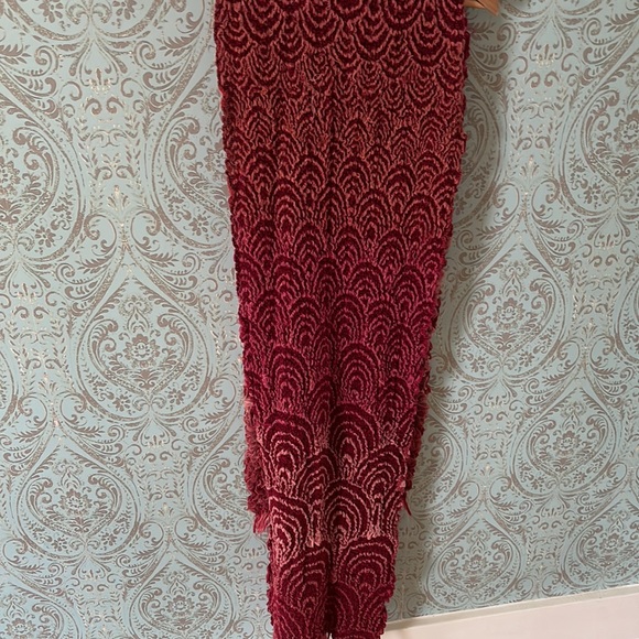 Pink Textured Scarf - Picture 5 of 5